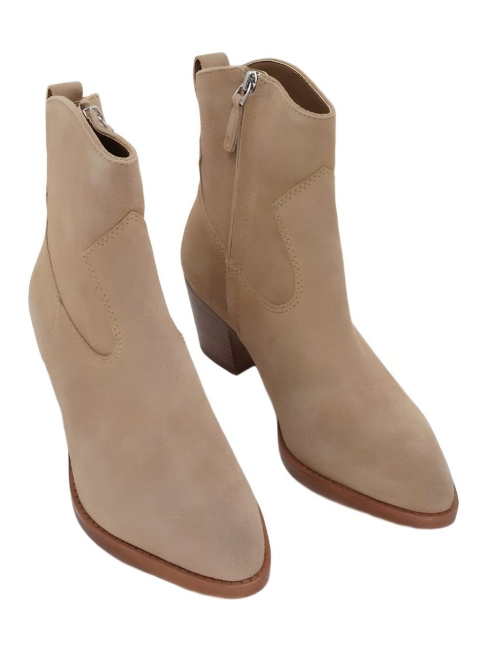 Lauren Ralph Lauren Women's Harpher Western Bootie Suede Size 7.5M US EU 37.5
